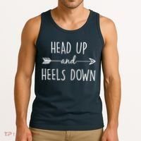 Head Up And Heels Down Tank Top thumb 3