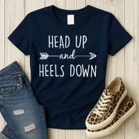 Head Up And Heels Down Women's T-Shirt thumb 3