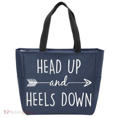Head Up And Heels Down Tote Bag