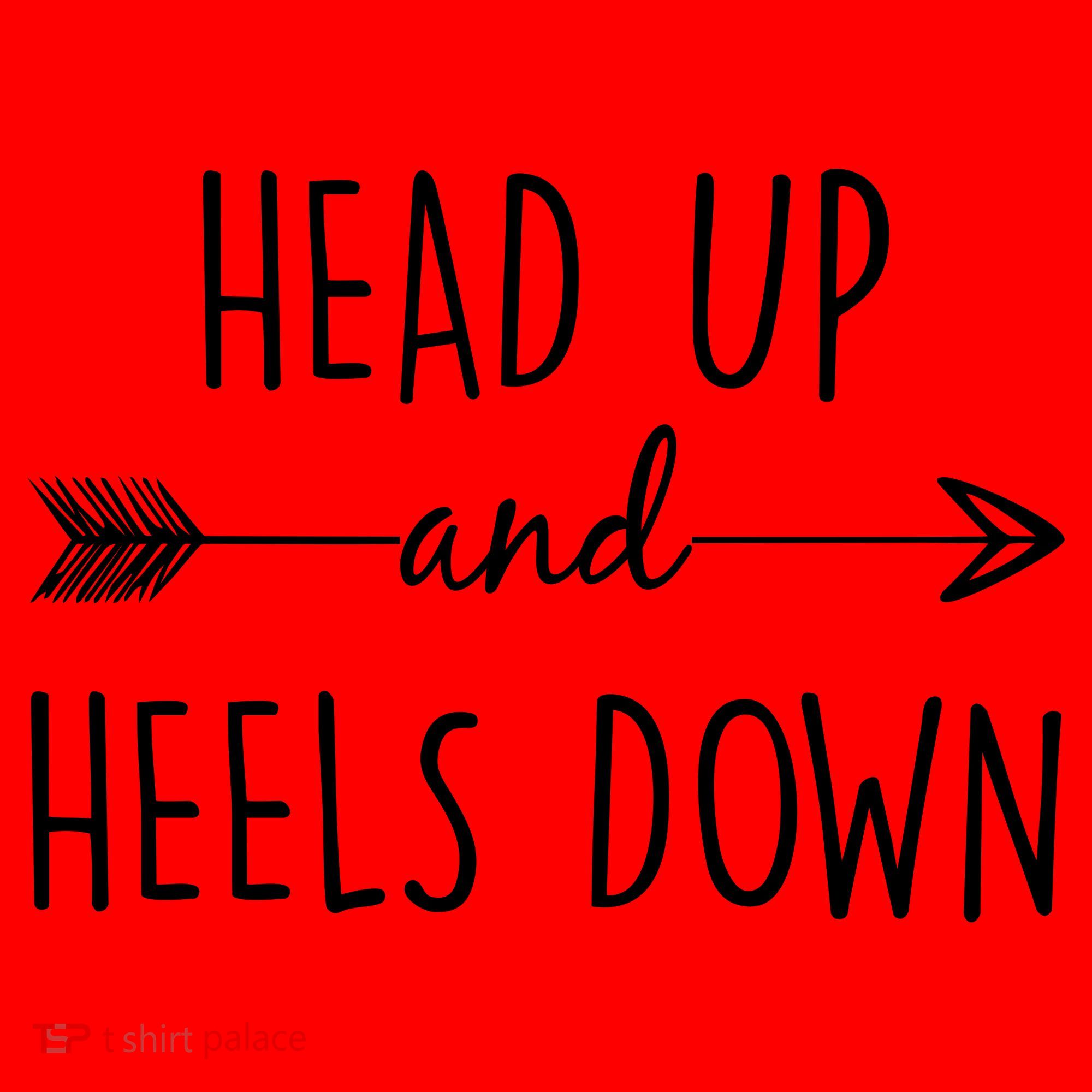 Head Up And Heels Down Santa Hat