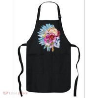 Headdress Floral Skull Apron thumb 0