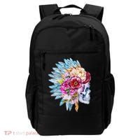 Headdress Floral Skull Backpack thumb 0