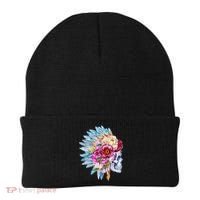 Headdress Floral Skull Beanie thumb 0