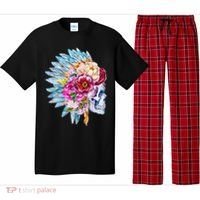 Headdress Floral Skull Pajama Set thumb 0