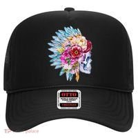 Headdress Floral Skull Hat thumb 0