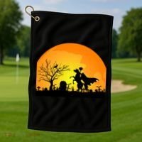 Headless Horseman Golf Towel thumb 1