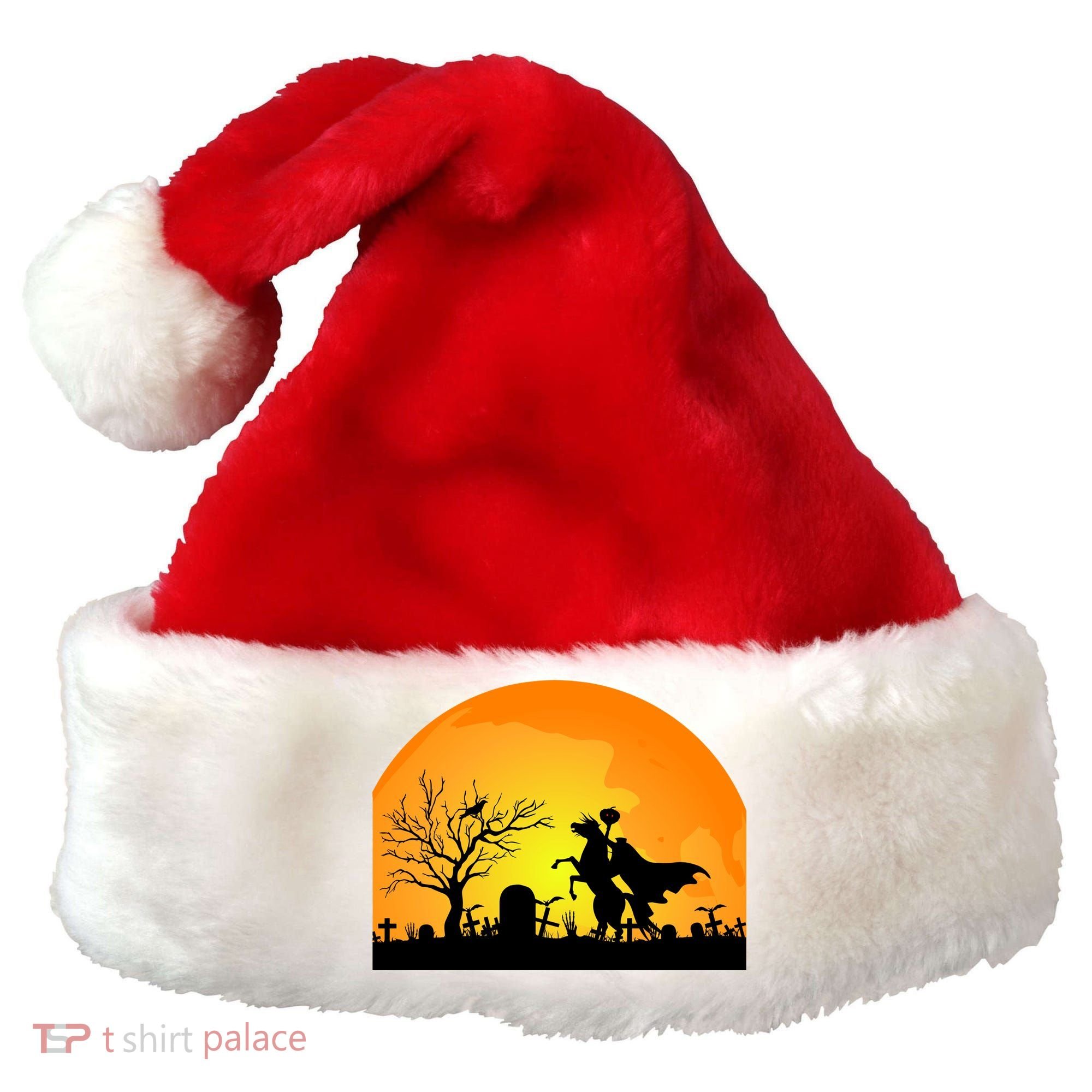 Headless Horseman Santa Hat
