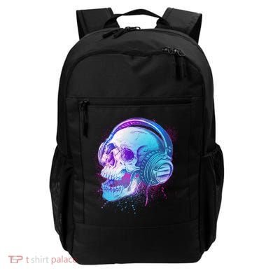 Headphones Music Lover Skull Backpack