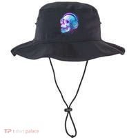 Headphones Music Lover Skull Bucket Hat thumb 0