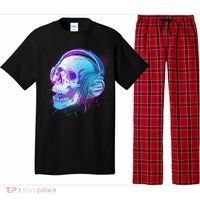 Headphones Music Lover Skull Pajama Set thumb 0
