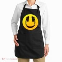 Headphones Smiley Apron thumb 2
