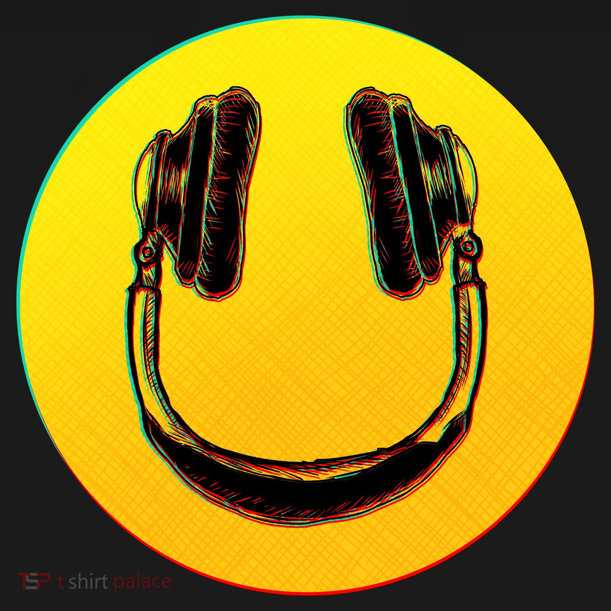 Headphones Smiley Polo