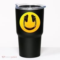Headphones Smiley Tumbler thumb 0