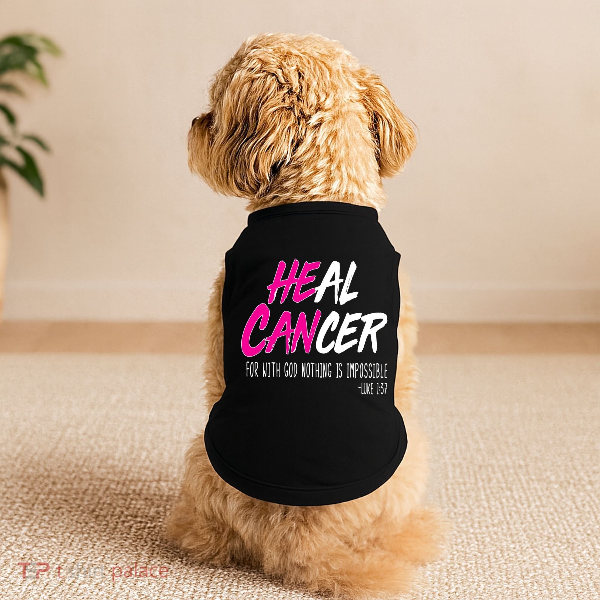 Heal Breast Cancer With God Doggie Tank
