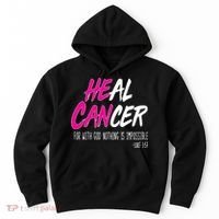 Heal Breast Cancer With God Hoodie thumb 0