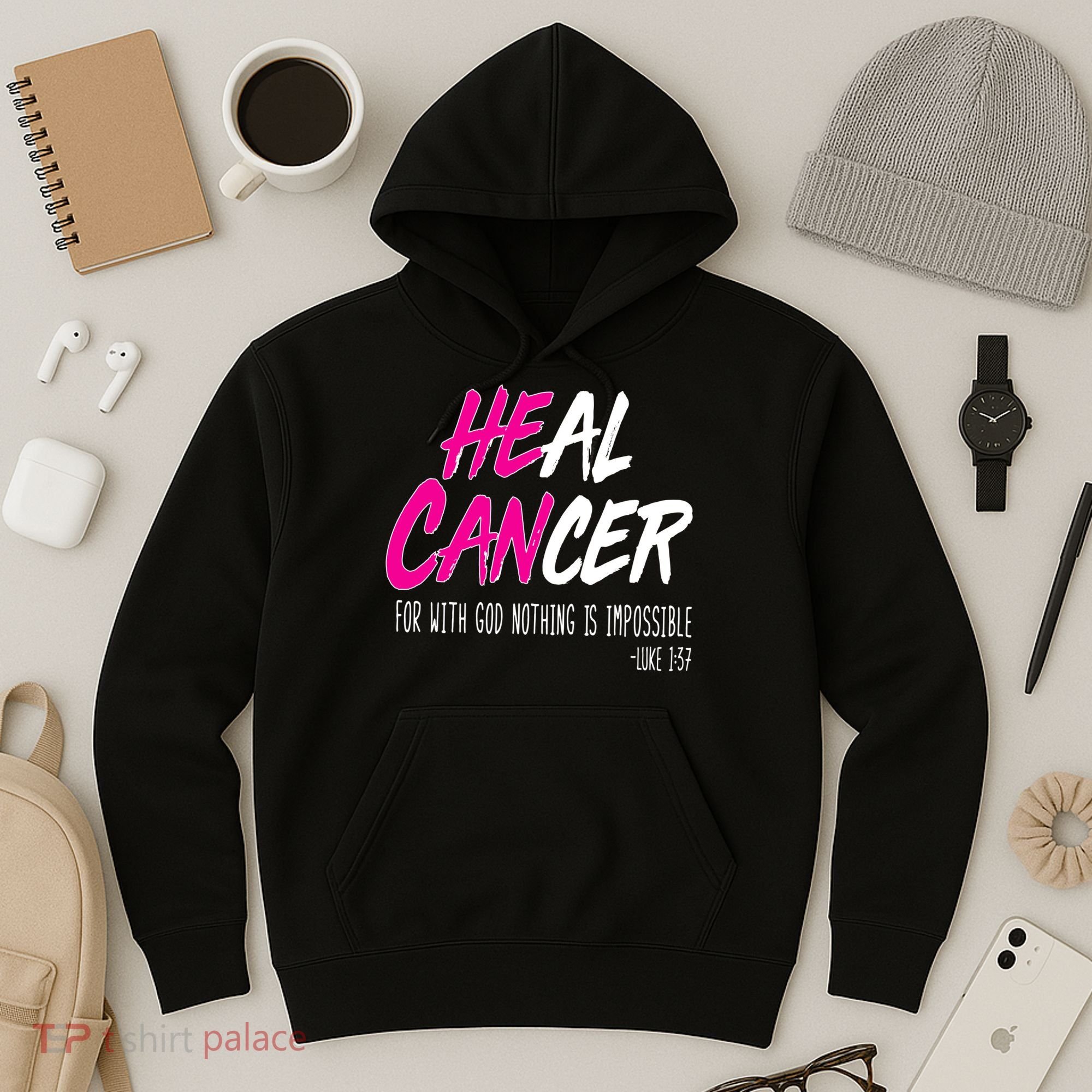 Heal Breast Cancer With God Hoodie