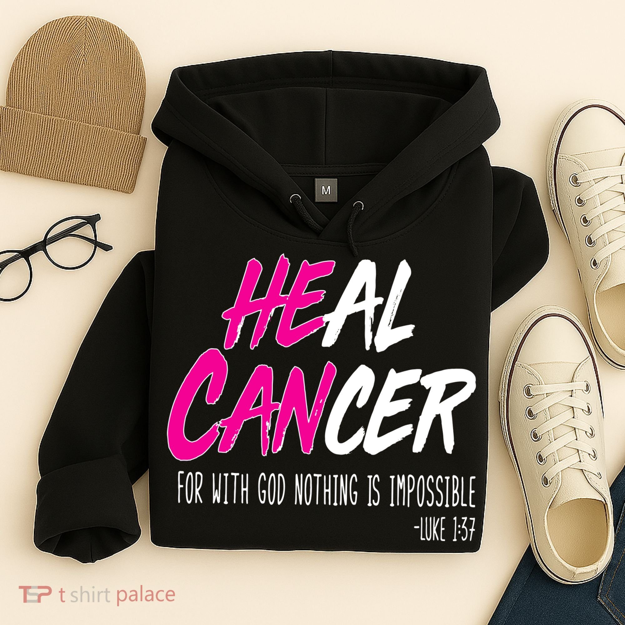 Heal Breast Cancer With God Hoodie