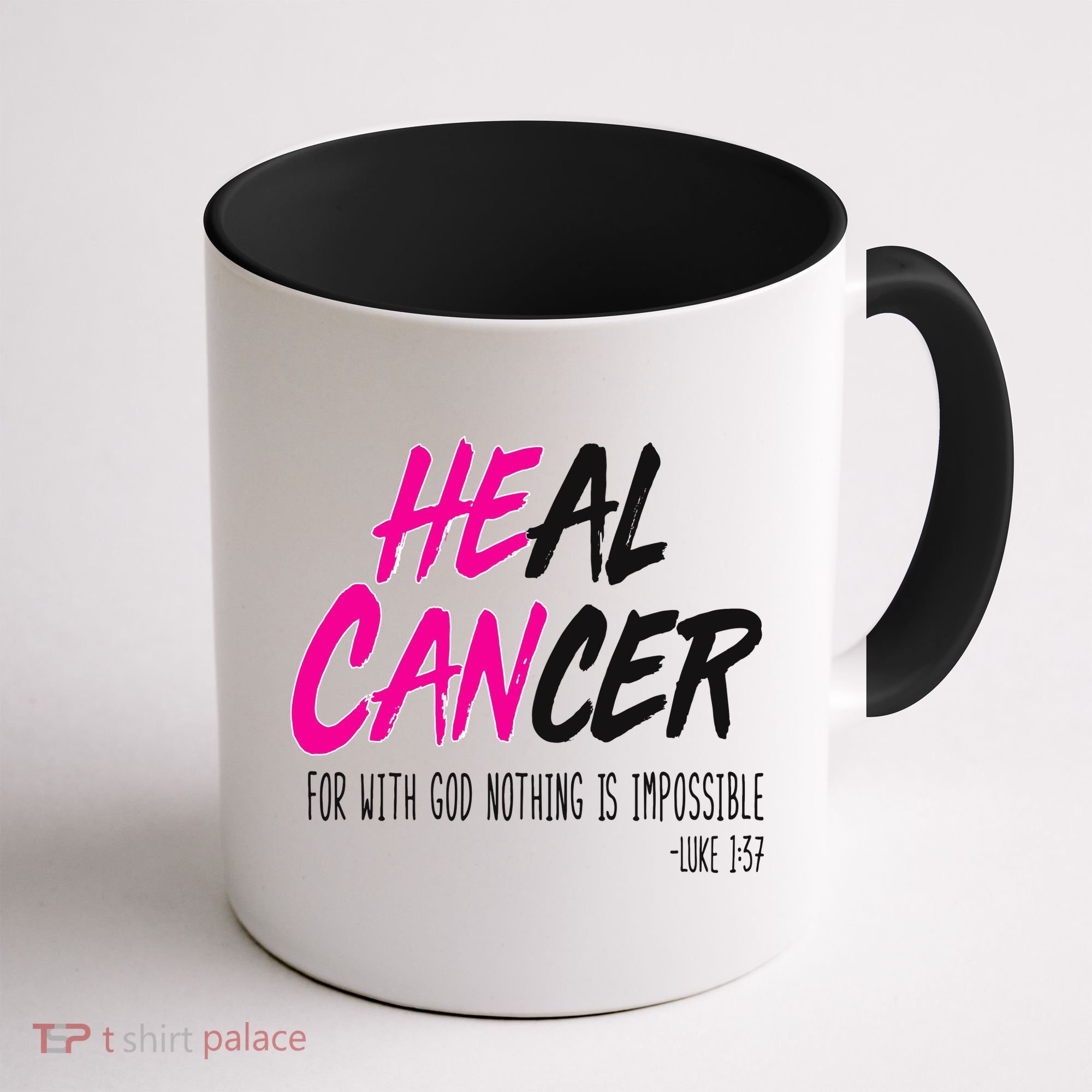 Heal Breast Cancer With God Coffee Mug