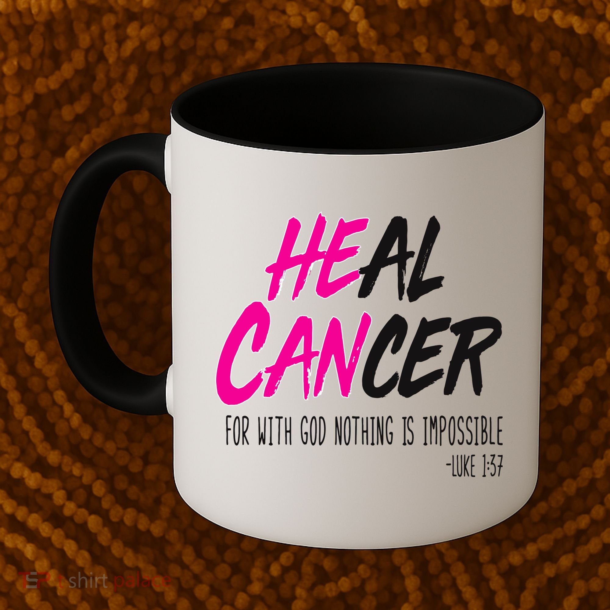 Heal Breast Cancer With God Coffee Mug