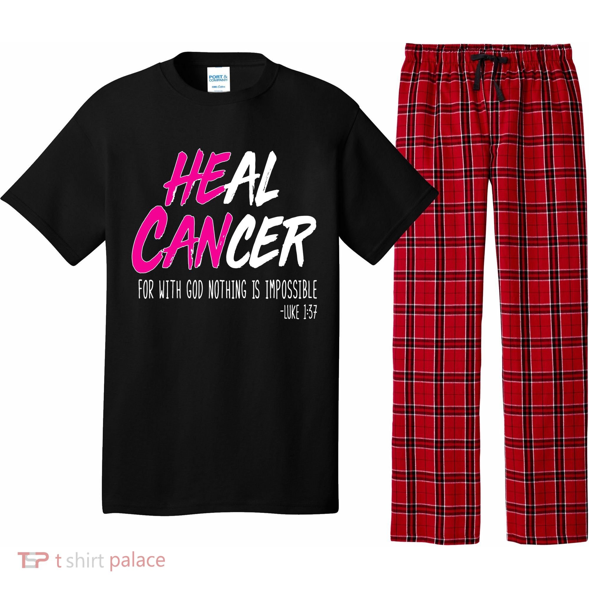 Heal Breast Cancer With God Pajama Set