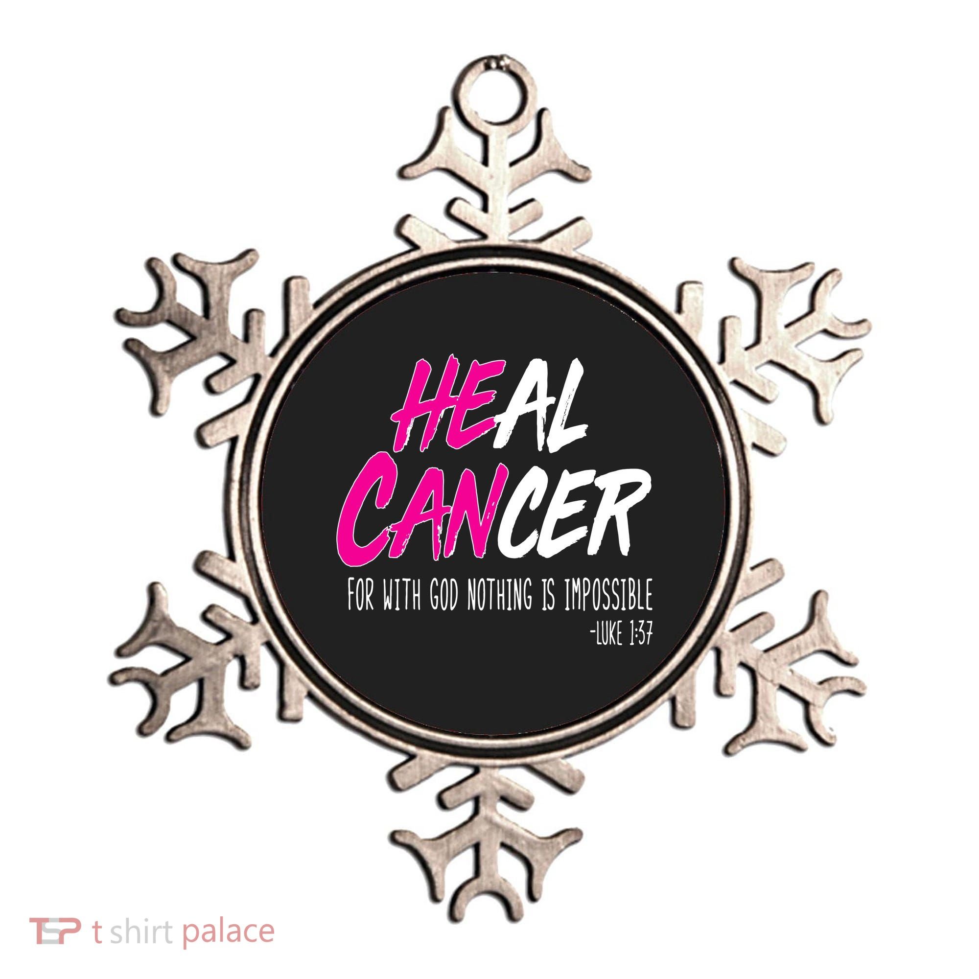 Heal Breast Cancer With God Ornament