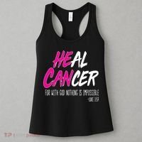 Heal Breast Cancer With God Women's Tank Top thumb 3
