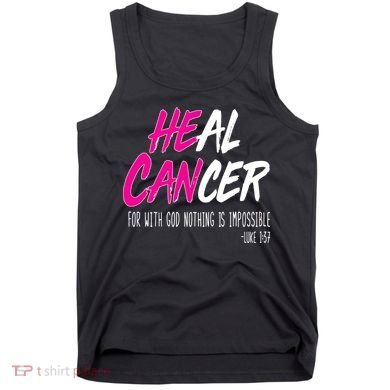 Heal Breast Cancer With God Tank Top