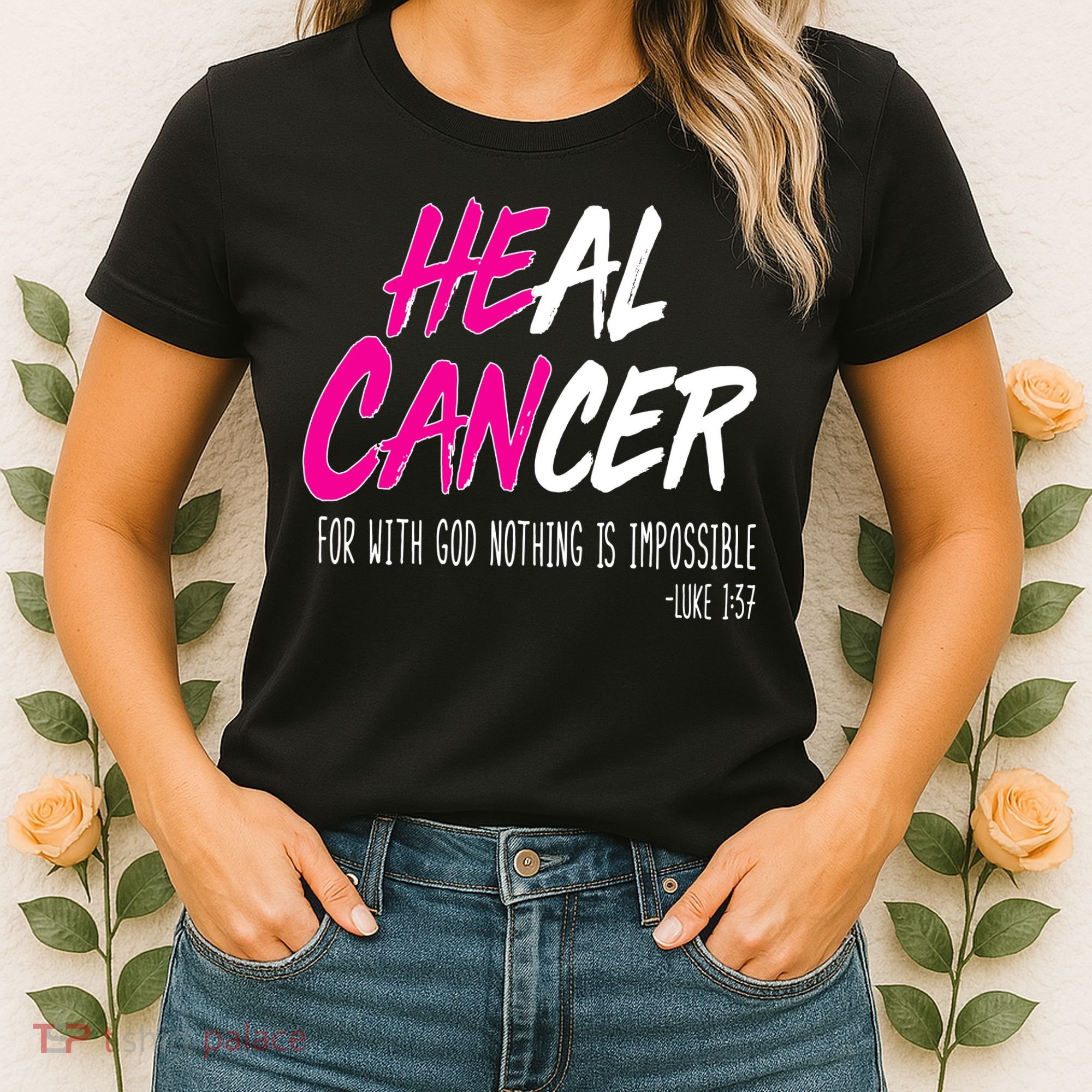 Heal Breast Cancer With God Women's T-Shirt