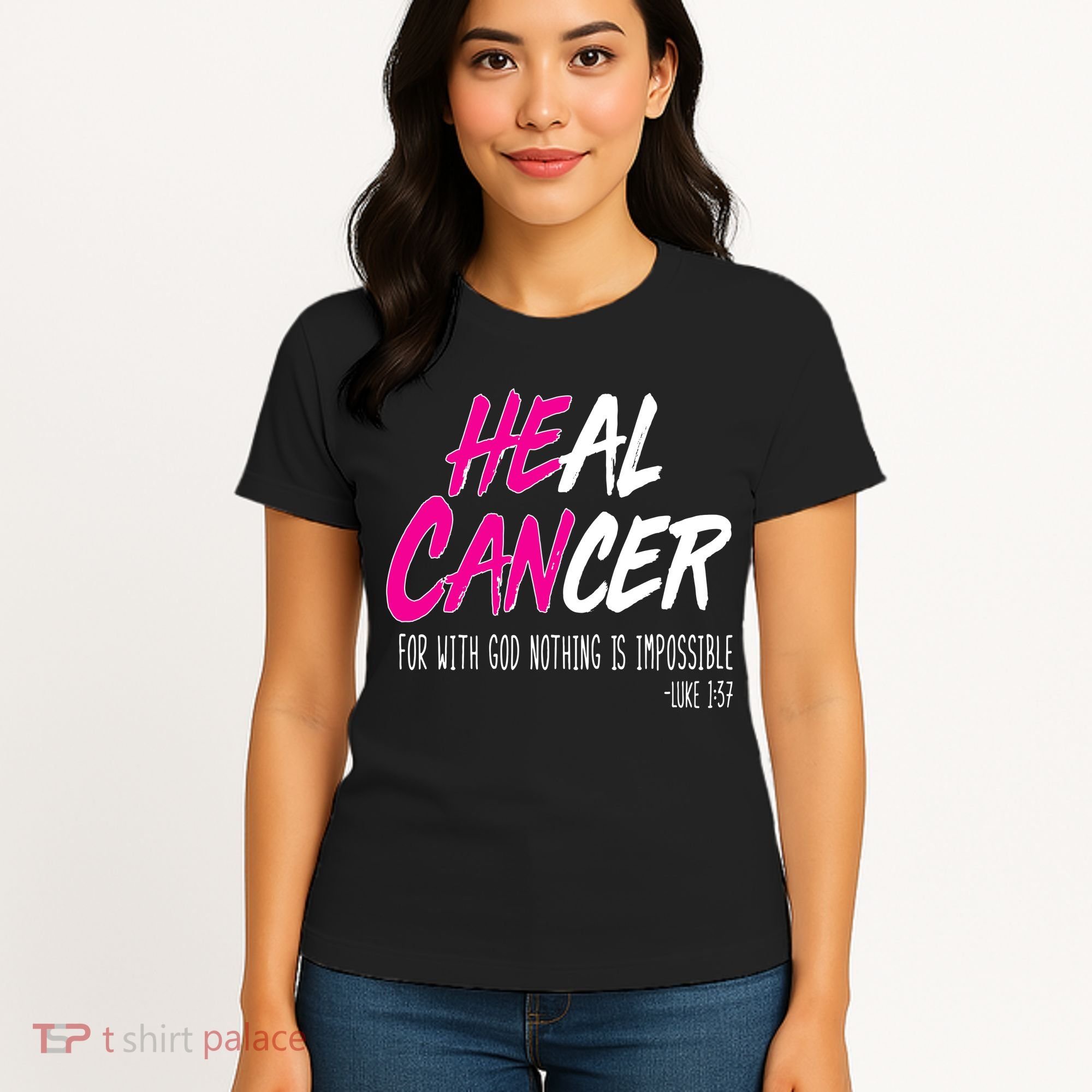 Heal Breast Cancer With God Women's T-Shirt
