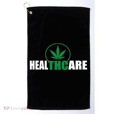 Health Care THC Weed Golf Towel