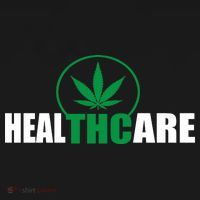 Health Care THC Weed Kids Long Sleeve Shirt thumb 2