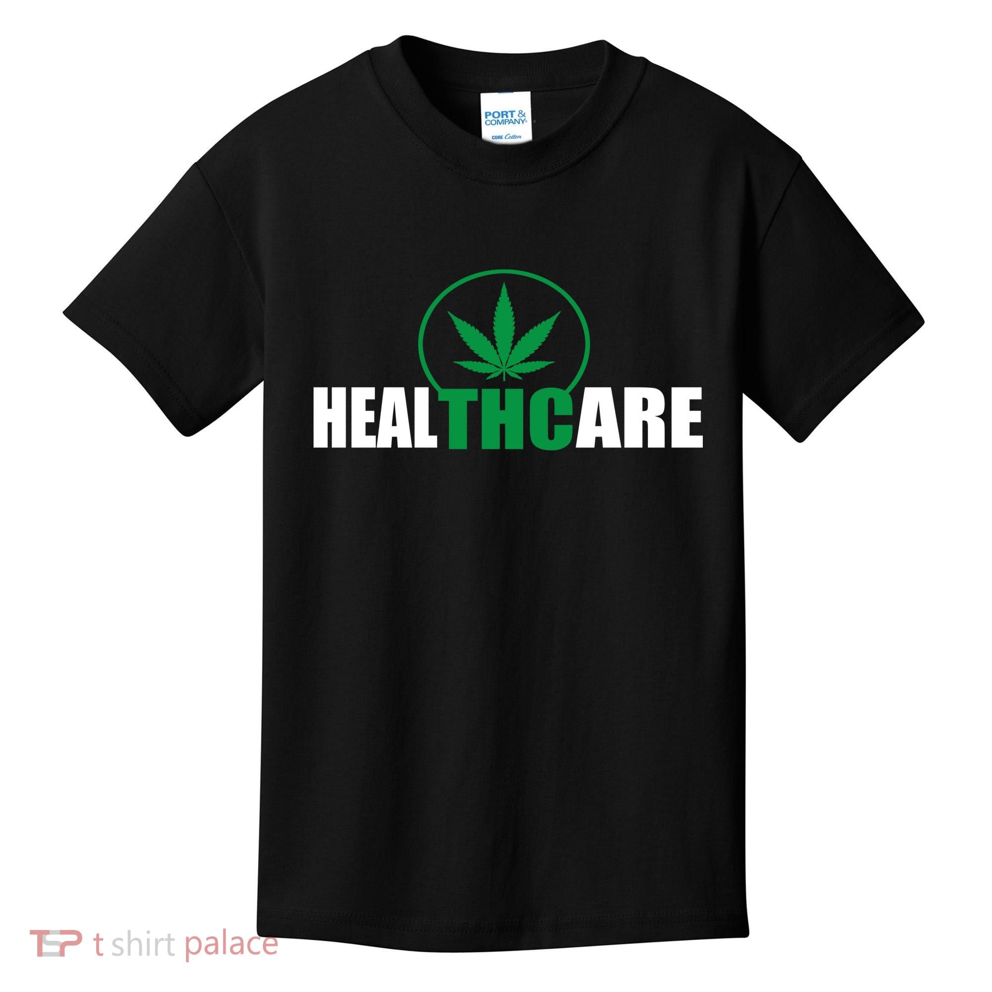 Health Care THC Weed Kids T-Shirt