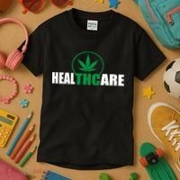 Health Care THC Weed Kids T-Shirt thumb 3