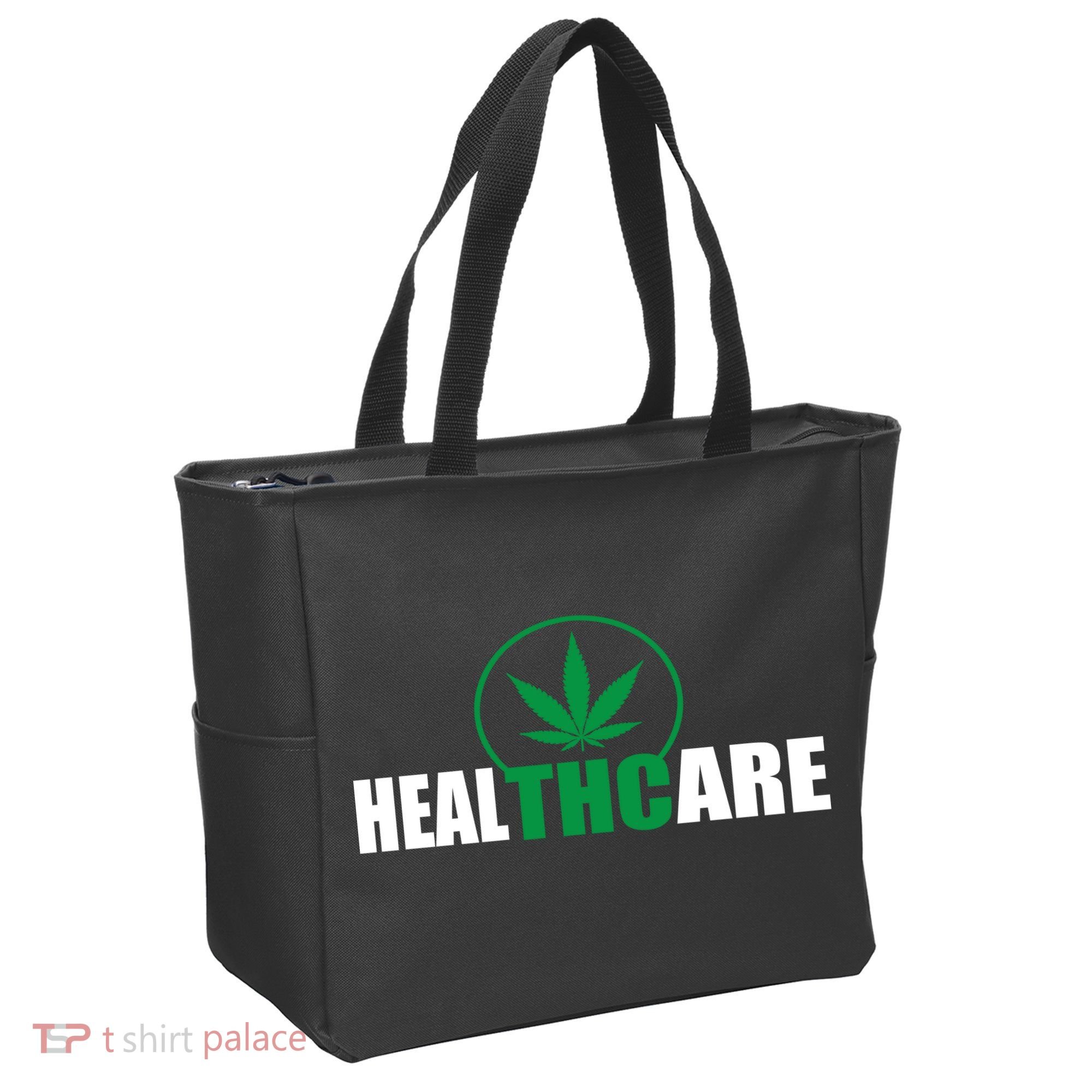 Health Care THC Weed Tote Bag