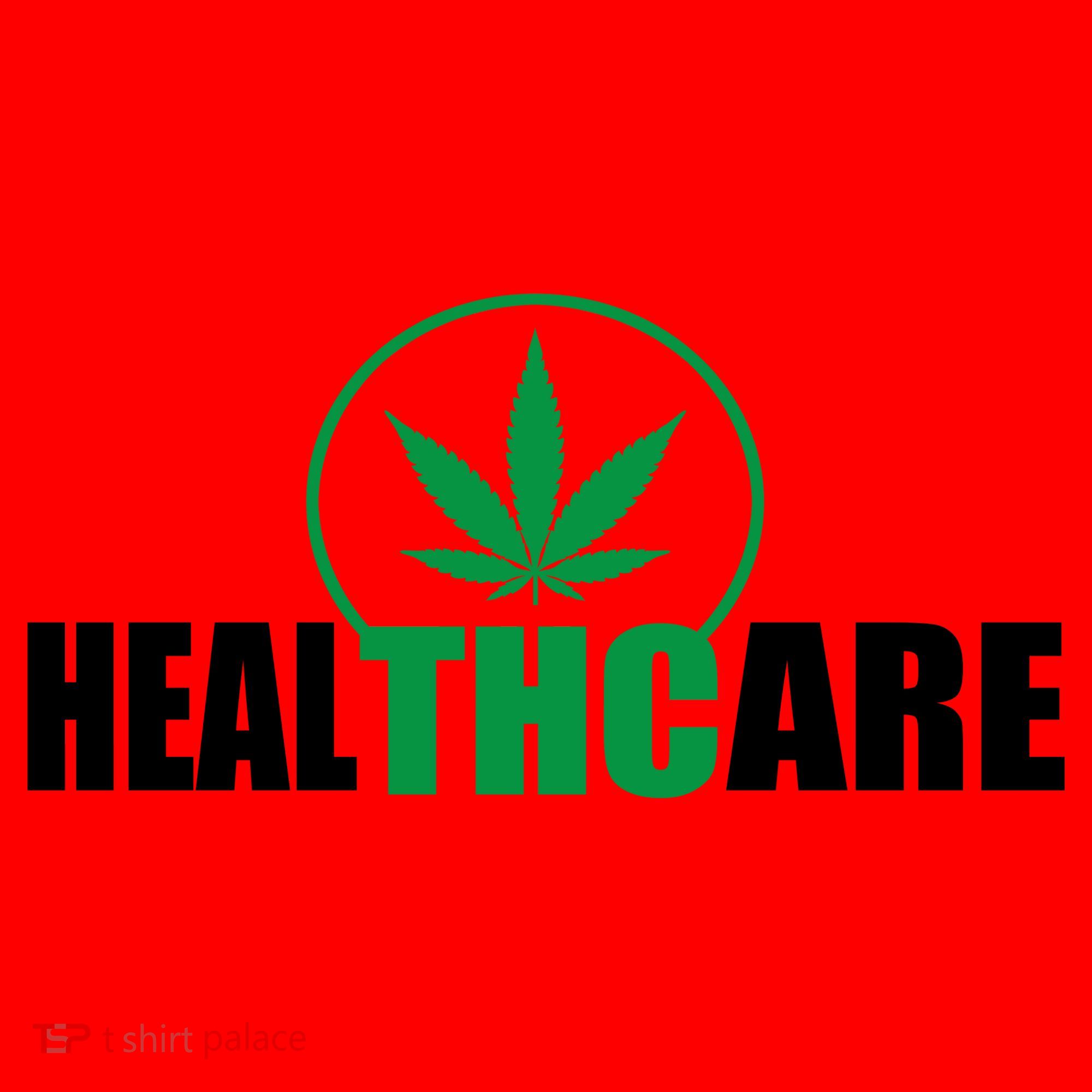 Health Care THC Weed Santa Hat