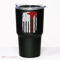 Healthcare Front line US Flag Tumbler thumb 0