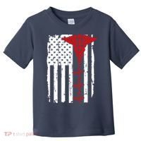Healthcare Front line US Flag Toddler T-Shirt thumb 0