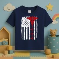 Healthcare Front line US Flag Toddler T-Shirt thumb 3