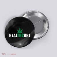 Healthcare Medical Marijuana Weed Button thumb 0