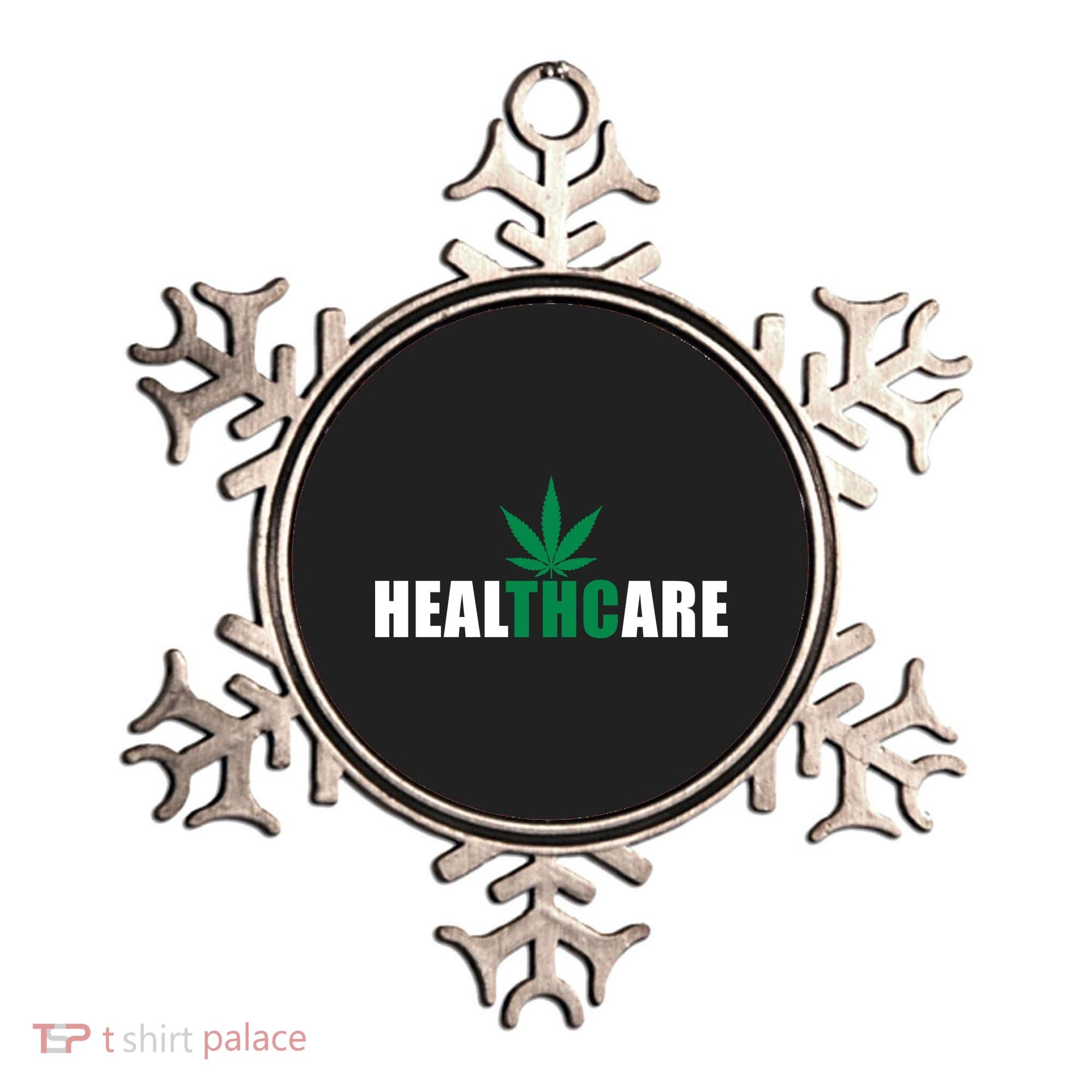 Healthcare Medical Marijuana Weed Ornament