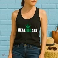 Healthcare Medical Marijuana Weed Women's Tank Top thumb 2
