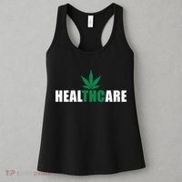 Healthcare Medical Marijuana Weed Women's Tank Top thumb 3