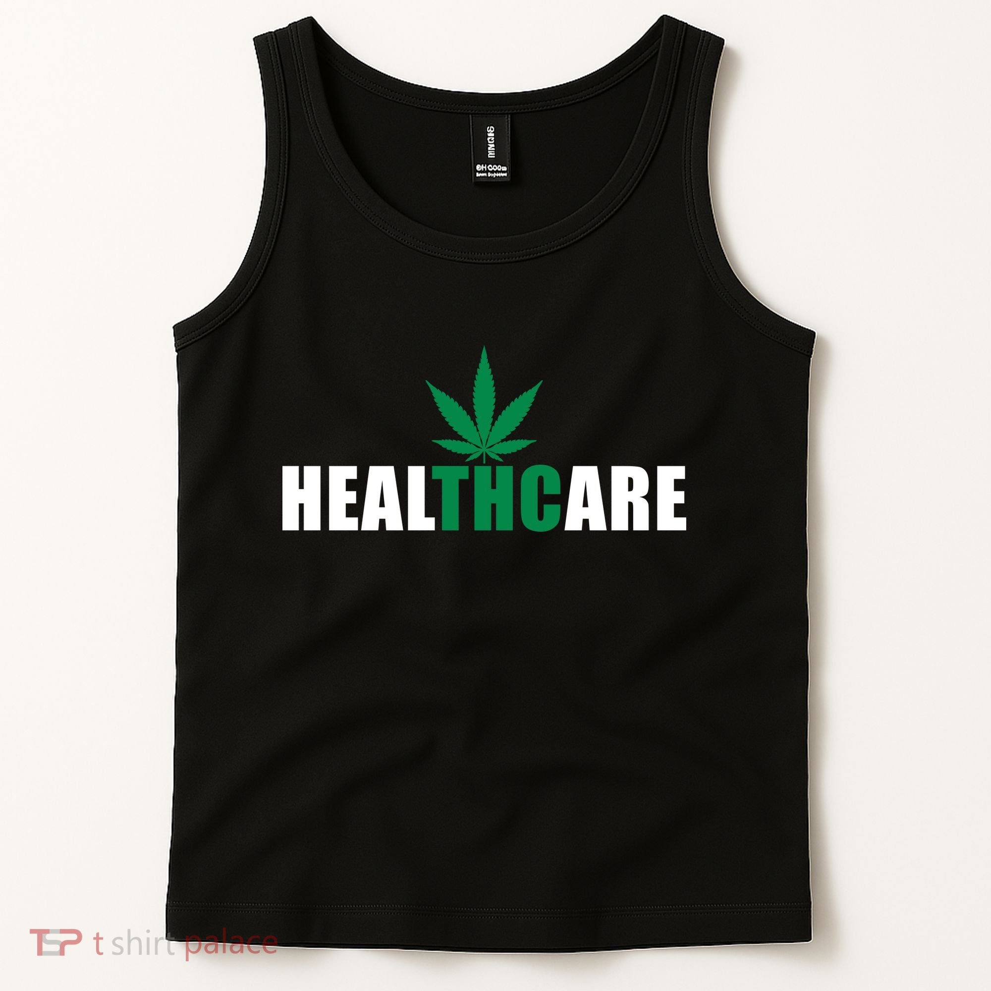 Healthcare Medical Marijuana Weed Tank Top