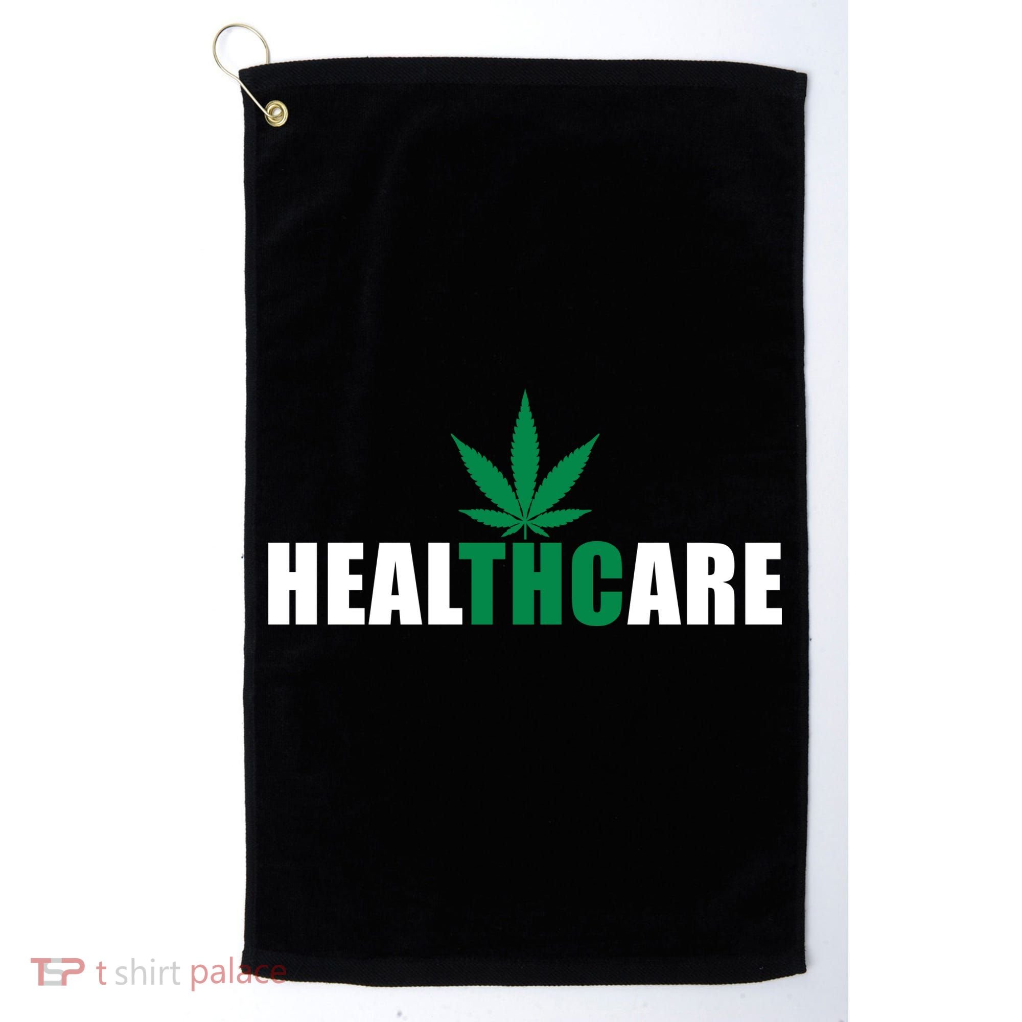Healthcare Medical Marijuana Weed Golf Towel