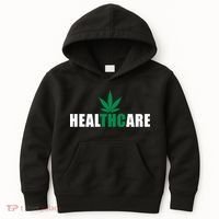 Healthcare Medical Marijuana Weed Kids Hoodie thumb 0