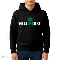 Healthcare Medical Marijuana Weed Kids Hoodie thumb 4