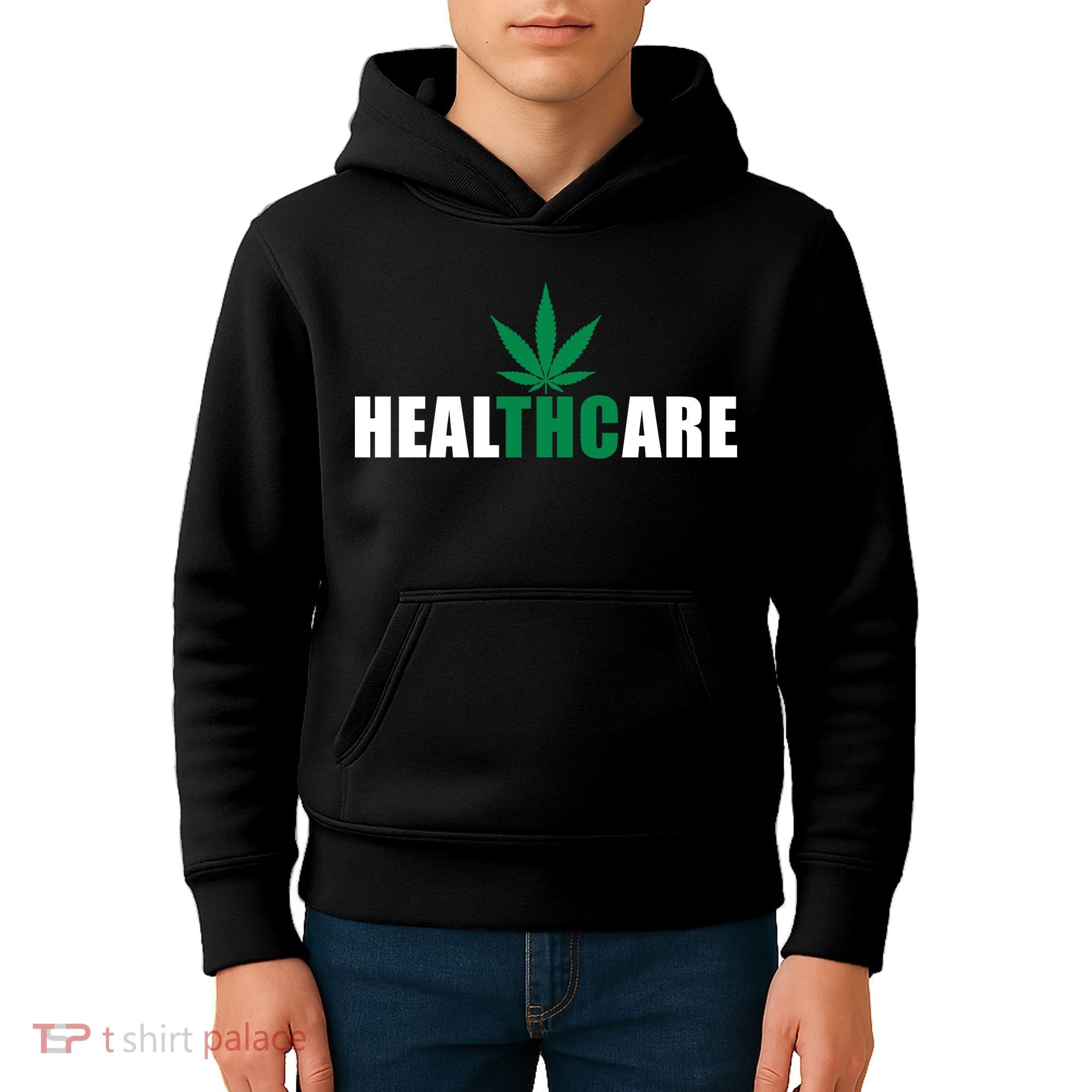 Healthcare Medical Marijuana Weed Kids Hoodie