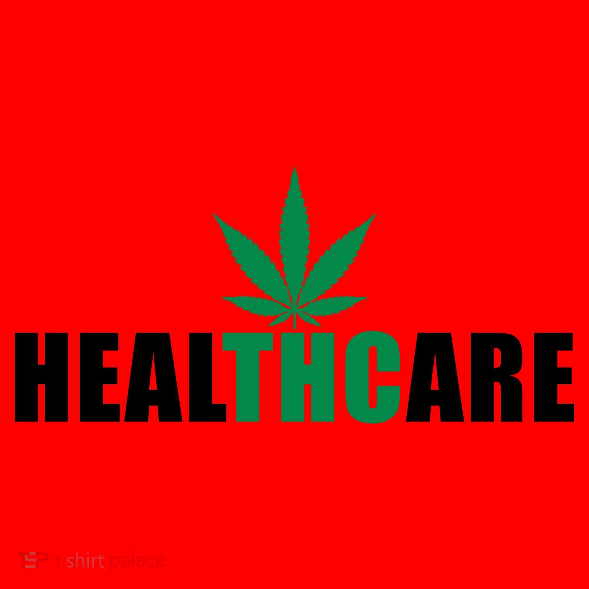 Healthcare Medical Marijuana Weed Santa Hat