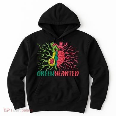 Heart And Avocado Hoodie