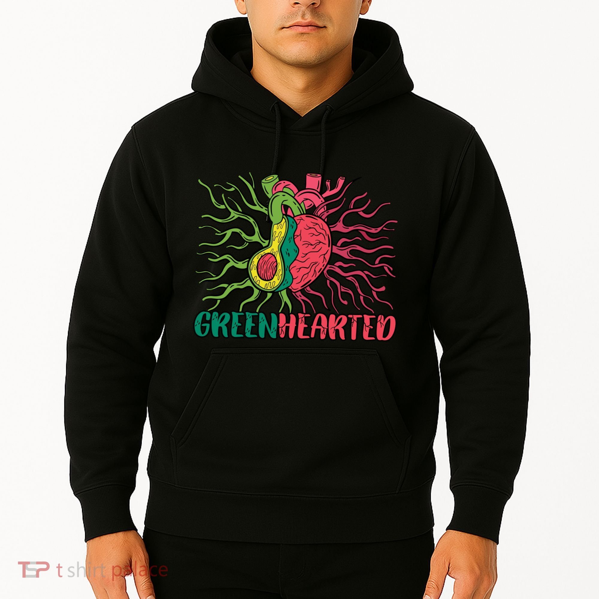 Heart And Avocado Hoodie